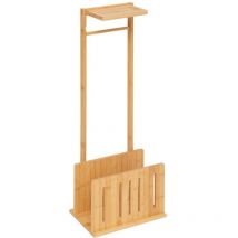 5five Simply Smart - Dérouleur pour papier wc avec réserve en bambou