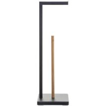 5five Simply Smart - Dérouleur wc avec réserve Natureo noir