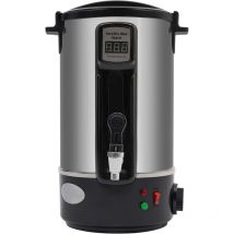 Gojoy - Derretidor de velas de 12 l, acero inoxidable, fundidor de cera eléctrico, fundidor de cera grande con boquilla, temperatura ajustable,