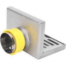 Desagüe de suelo de esquina, filtro de aguas residuales horizontal en forma de l para sólidos
