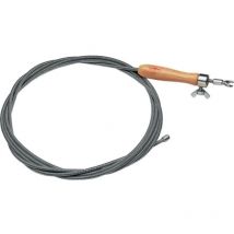 Desagüe eje de limpieza L.5m eje D.7mm garra D.20mm doble capa Cabere