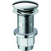 Silfra - Desagüe para lavabo versión extendida en abs y latón cromado CRIWA334S51 Cromo