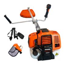 Desbrozadora Gasolina 48cc Barra Fija 32mm + Careta