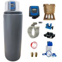 Descalcificador 25l Toodo Fleck 5800 Sxt Volumétrico Con Kit De Instalación Descalcificador De Agua Domestico