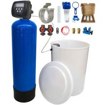 Clack - Descalcificador Bi-bloques 20l Ws100v Completo Con Kit De Instalación