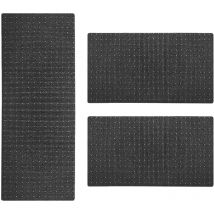 Descente de lit Rapido Gris anthracite 1 tapis 80 x 300 cm + 2 tapis 80 x 150 cm