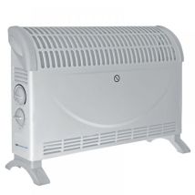 Convecteur Dedra 2000w Turbo - Chauffage Rapide, 3 Modes De Fonctionnement