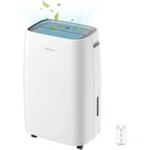 Cecotec - Déshumidificateur BigDry 10000 Expert Connecté. 580 w, Réservoir amovible de 6L, Déshumidification de 30L/jour, Control via Wifi, Sélection