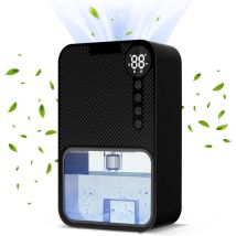 Coocheer - Déshumidificateur de chambre à coucher, réservoir d'eau de 1 100 ml, avec affichage numérique et arrêt automatique, pour chambre, salle de