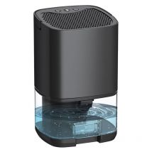 Largeight - Déshumidificateur domestique et chambre à coucher, petit déshumidificateur silencieux, mini déshumidificateur résistant à l'humidité,