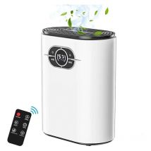 Coocheer - Déshumidificateurs pour la Maison, déshumidificateur de séchage de Linge 1200 ml avec Affichage numérique, télécommande, arrêt