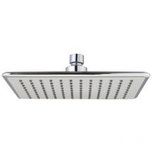 Design cromato 17x23 cm in abs soffione quadrato