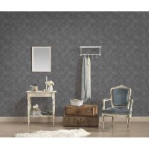 A.s. Creation Titanium 3 382004 Vliestapete Muster & Motive 0.53 m x 10.05 m Grau
