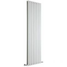 Delta - Design Heizkörper (Vertikal) 1780mm x 560mm (Doppellagig) in Weiß - Hudson Reed