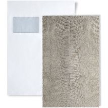 Wallface - 1 sample piece S-19781 leguan silver antigrav Collection Wall panel sample in din A5 size