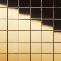 Wallface - 1 échantillon S-27374 gold 10X10 M-Style Collection échantillon panneau mural au format A5