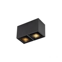 Design Spotlight Black 2-Light - Qubo Honey