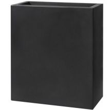 Design-Vase 'Schio Tower Maxi' Essential Garten- und Balkontopf für Blumen und Pflanzen -Anthrazit