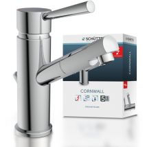 Cornwall Waschtischarmatur Niederdruck, Chrom