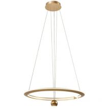 Designer-Deckenleuchte - IP20 - Bürstengold - 45W- 5500 Lumen - 3000K