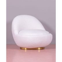 Nest Dream - Designer-Drehsessel - Corsica - Weiß