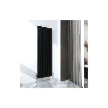 Mcc Direct - 1600 x 408mm Double Designer Flat Panel Central Heating Radiator matt black