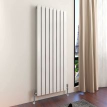 Mcc Direct - 1600 x 544mm Double Designer Flat Panel Central Heating Radiator white