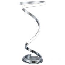 Inspired Mantra Fusion Helix Lampada da tavolo Helix 52cm, 20W led, 3000K, 1600lm, cromo lucido, 3 anni di garanzia