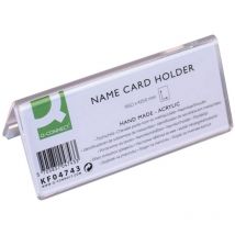 Tisch-Namensschild q-connect Methacrylat 95x42 mm ref.5730