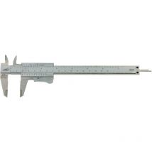 Pie de rey con momento dispositivo de fijación din 862 rango de medida 0–150 mm