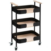 Dessertes 3 niveaux en bois blackwood - 5five