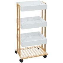 Desserte De Salle De Bain Natureo Blanc Five