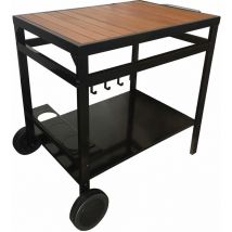 Happy Garden - Desserte aveiro noire pour plancha