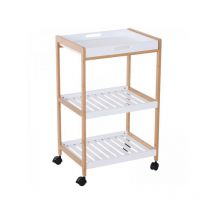 Desserte mobile Kingston blanche