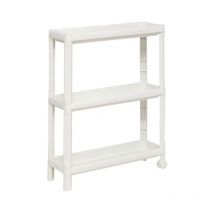 5five Simply Smart - Desserte Salle de Bain '3 Niveaux' 70cm Blanc