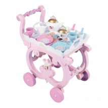 Desserte xl Disney Princess Smoby Mixte - Rose - 17 accessoires inclus - Enfant - Des 3 Ans