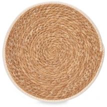 Dessous de plat San Ignacio bord sparte tissu blanc 35 collection KINVARA