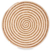Nappe San Ignacio Dessous de Plat centre sparte tissu blanc 3 collection kinvara