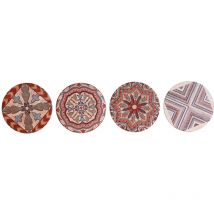 Sous-verres 10,8 x 10,8 x 10,8 x 0,7 cm - - Brand ean : 8424002048730 - Dkd Home Decor