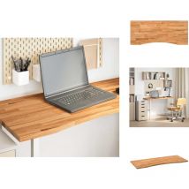Dessus de bureau marron clair bois chêne massif rectangulaire - Dessus De Bureau - Plan De Travail - Plan De Travail De Cuisine - Plan De Travail De