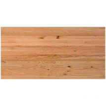 Dessus de bureau marron clair bois chêne massif rectangulaire Vidaxl
