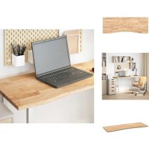 Dessus de bureau non traité bois massif de chêne rectangulaire - Dessus De Bureau - Plan De Travail - Plan De Travail De Cuisine - Plan De Travail De