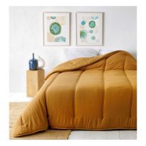Dessus de lit 180x240cm 'Cindy' - 180x240cm - Moutarde
