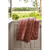 Dessus de lit matelassé aspect lavé-froissé 'Angkor' Toison D'or Angkor Poterie - 220 x 240 cm