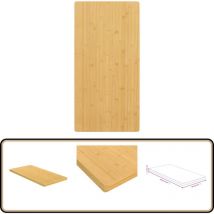 Dessus de table 40x80x2,5 cm bambou - Dessus De Table - Plateau De Table - Table Basse - Table D'appoint - Table En Bambou