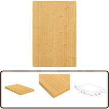 Dessus de table 60x100x4 cm bambou - Dessus De Table - Plateau De Table - Table Basse - Table D'appoint - Table En Bambou