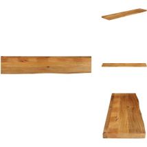 Dessus de table à bord vivant 160x40x3,8cm bois massif manguier - Dessus De Table - Table Basse - Table En Bois - Bois Massif - Manguier
