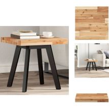 Dessus de table carré 40x40x4 cm bois massif d'acacia - Dessus De Table - Table Ronde - Table Carrée - Table En Bois - Acacia