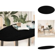 Dessus de table marron foncé 120x60x4cm bois chêne massif ovale - Dessus De Table - Plateau De Table - Plateau De Table Basse - Plateau De Table