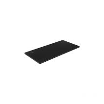 Songmics - Dessus de Table pour Bureau électrique, Plateau de Table, Bords et Coins arrondis, en Panneau mdf, 120 x 60 x 1,8 cm, Noir